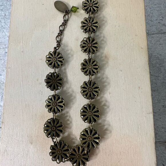 Vintage Liz Palacios Rhinestone Flower Regency Inspired Bracelet - Picture 5 of 6